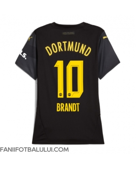 Borussia Dortmund Julian Brandt #10 Tricou Fotbal Replică 2024-25 Femei Deplasare